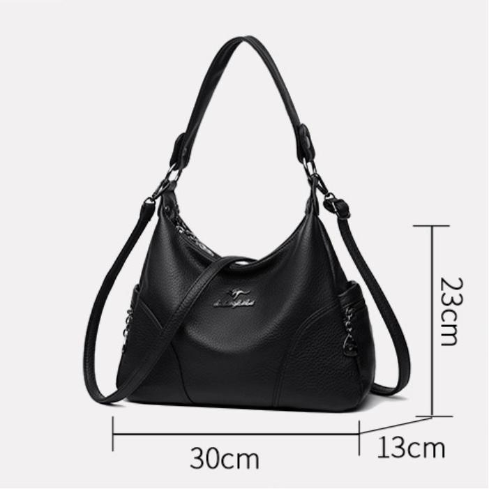 Luxury Designer Purses and Handbags Women Leather Shoulder Bags Many Pockets Casual Crossbody Bags for Women 2026