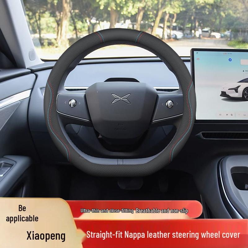 Steering Wheel Cover for Xiaopeng MONA M03 P7G9 - Grip, Anti-Slip, Odor-Free, No-Sew Interior Accessory