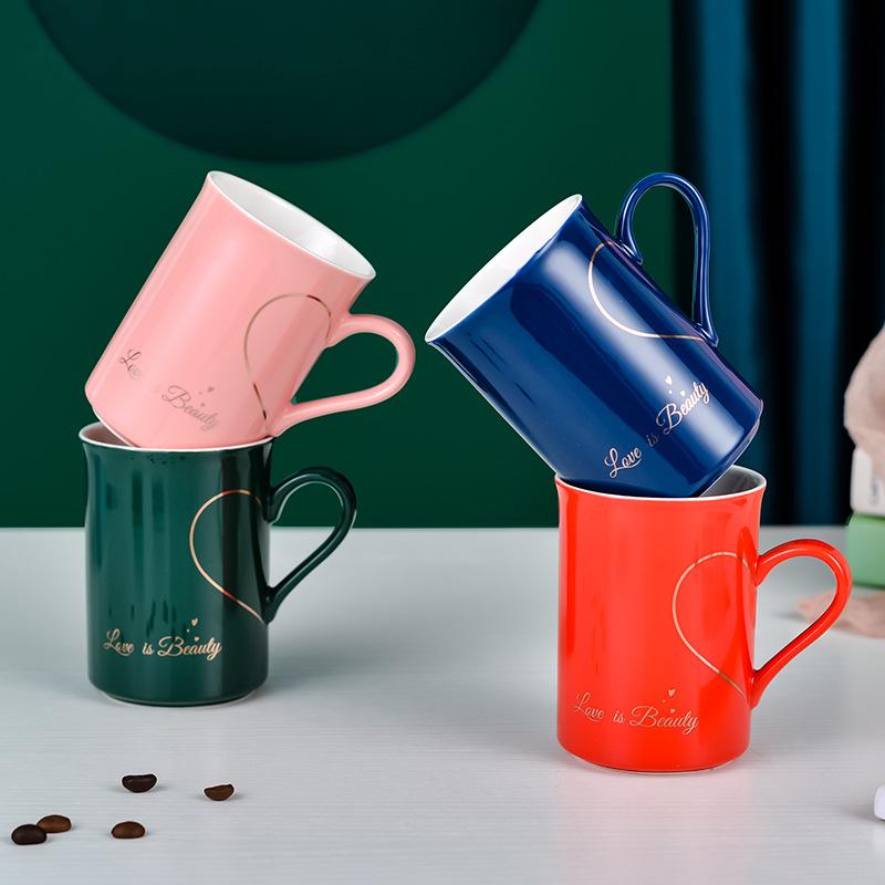 Jednoduchý dárek hrnek keramický hrnek hrnek na kávu svatba družička dárek z ruky kostní porcelán