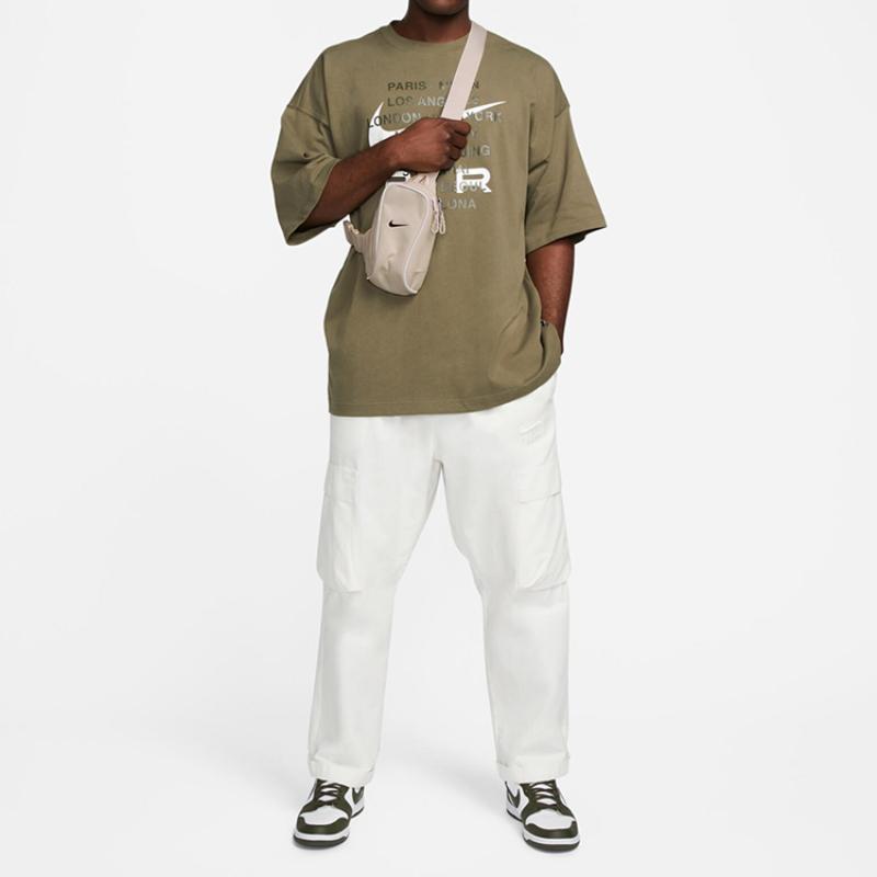 Nike Sportswear Essentials Crossbody 1L Bag Sanddrift/Sail/Baroque Brown Casual DJ9794-126