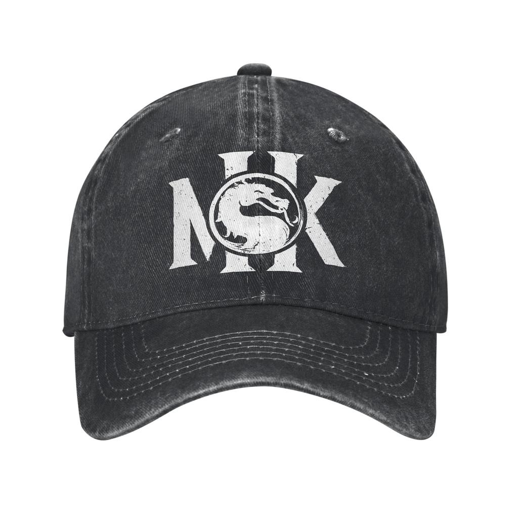 Classic SubZero Mortal Kombat Baseball Cap Unisex Women Distressed Denim Washed Snapback Cap Outdoor Travel Gift Hats Cap