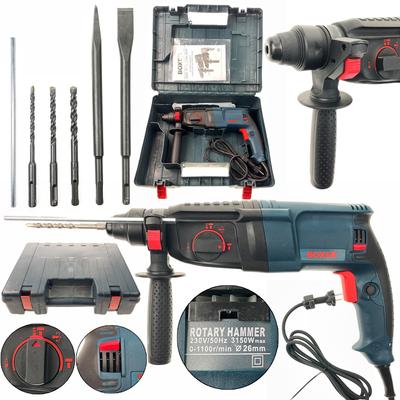 3150W Sds boorhamer + Koffer + Boren