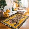Retro Tiger Printed Carpet for Living Room Bedroom Decor Abstract Modern Large Area Rug Luxury Art Coffee Tables Floor Mats