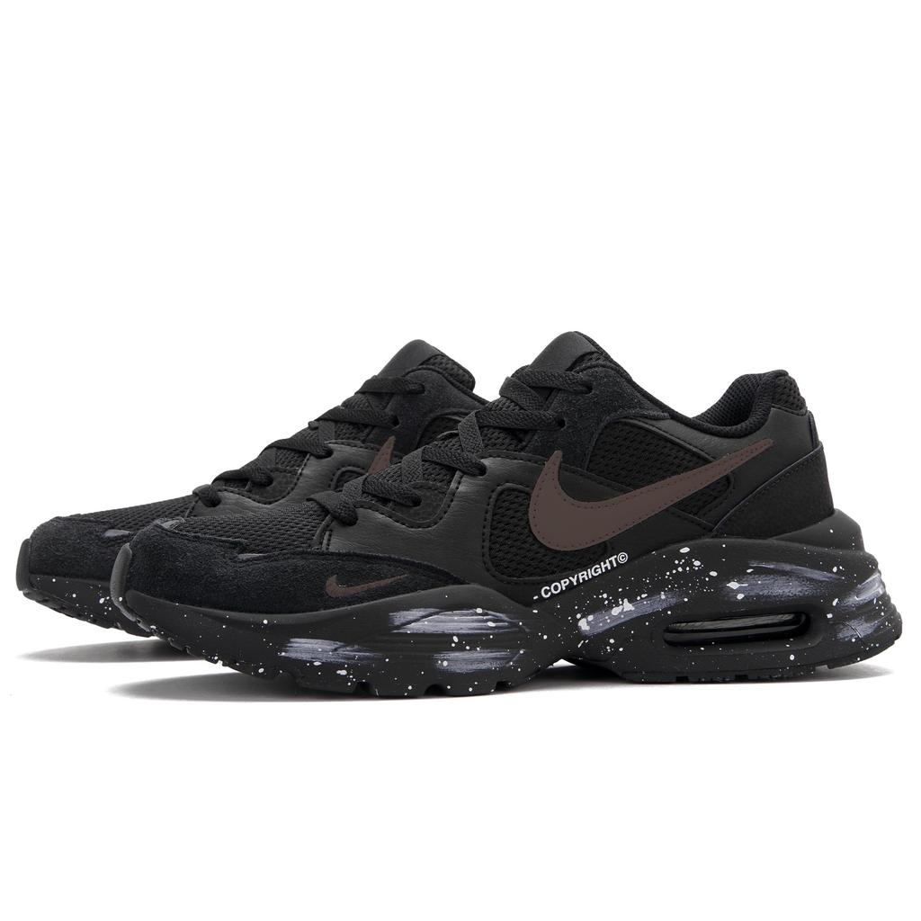 Nike Air Max Fusion Low top Running Shoes Unisex Black CJ1670-001(Team1622-xx)