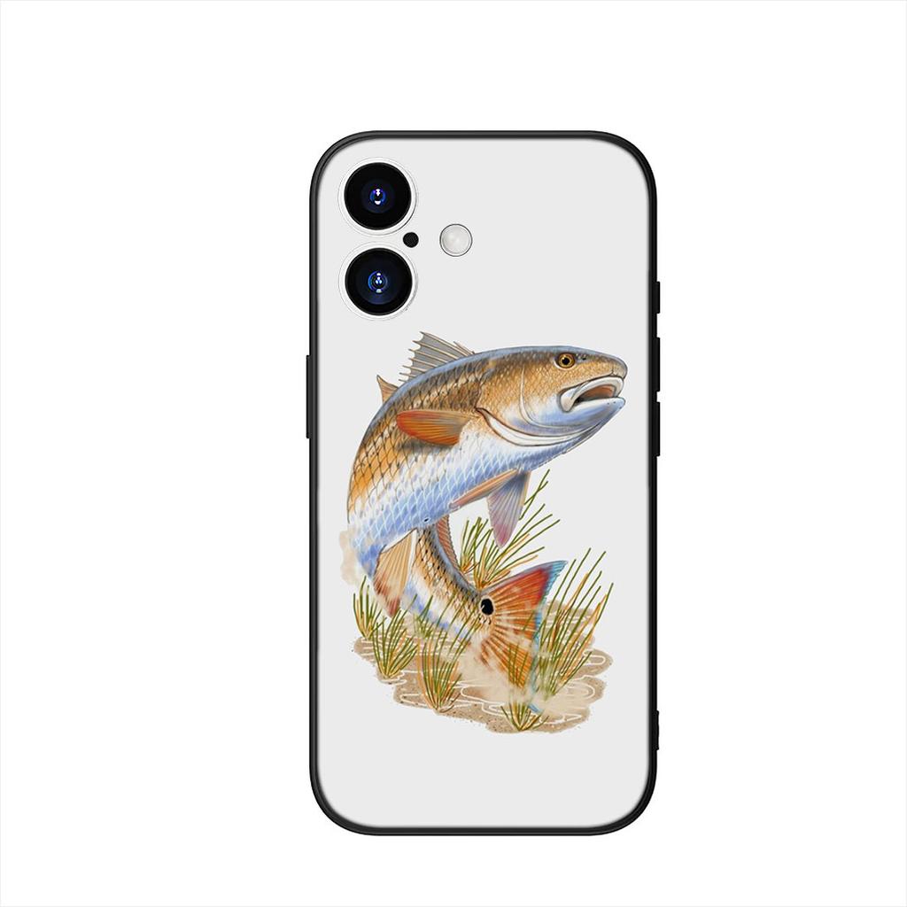 Phone Cover for Xiaomi Redmi Note 14 12 13 ProPlus A3 Pro Plus 12C 13C 14C 5G Case Fly Trout Carp Fishing Fish Rod Casing