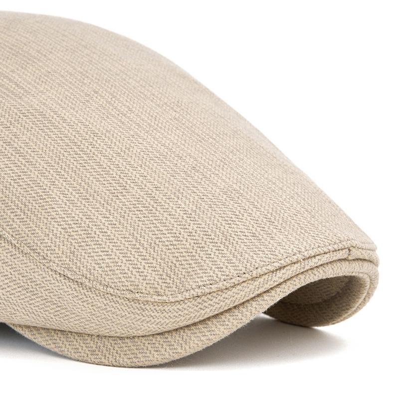 Beret Men Autumn Winter Warm Octagonal Cap British Forward Cap Newsboy Cap