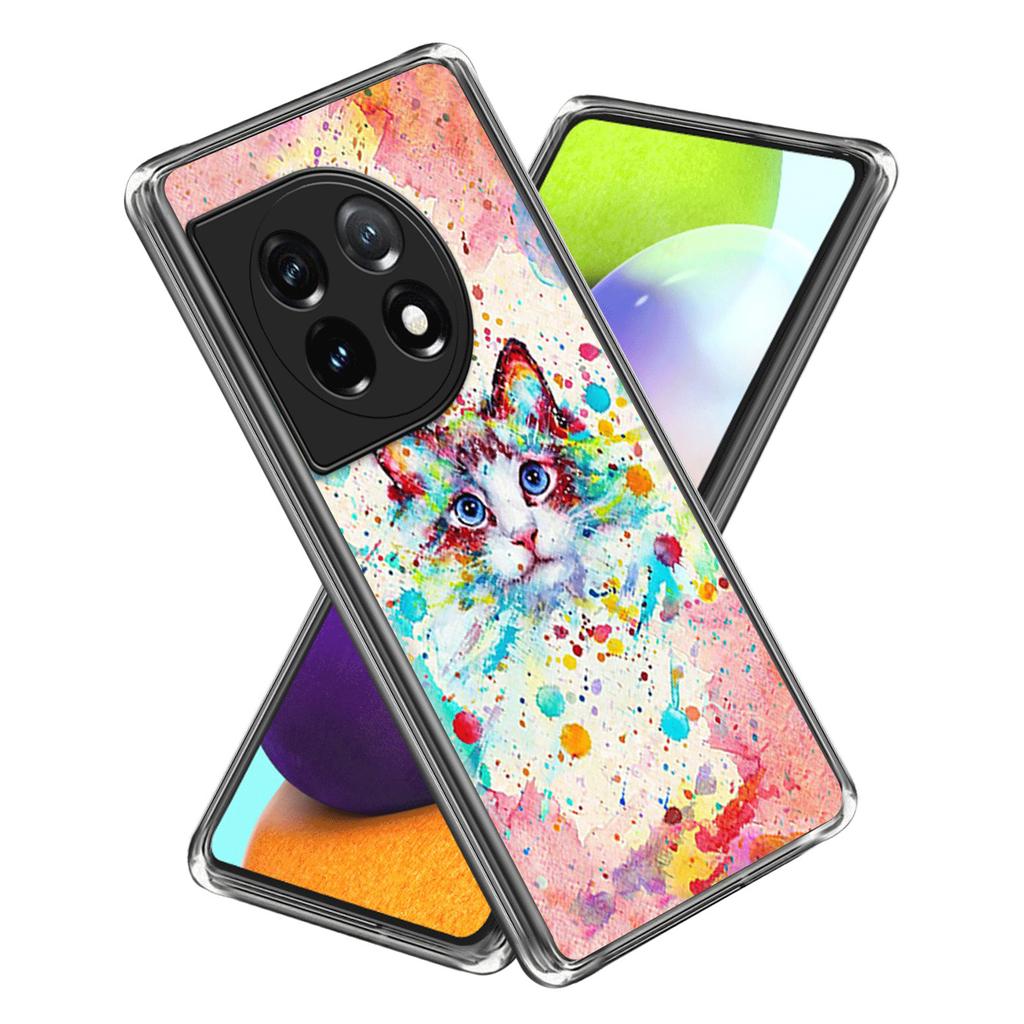 For OnePlus Ace 3 5G/12R 5G TPU Case Pattern Printing Protective Phone Cover