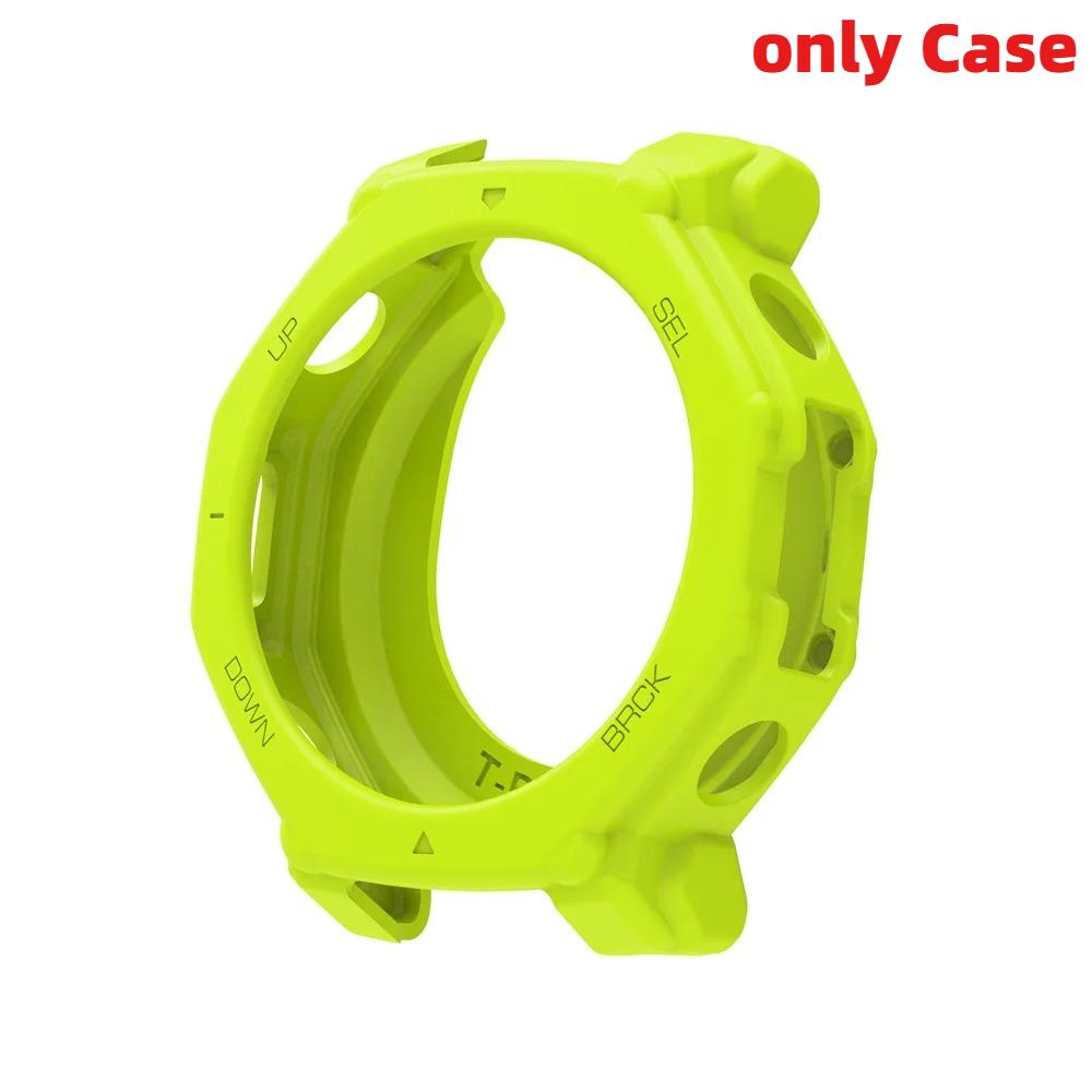 Silikonový řemínek a pouzdro pro chytré hodinky Huami Amazfit T-REX 3 Pro Řemínek na hodinky Pro Amazfit T-rex3 Pro Náramek