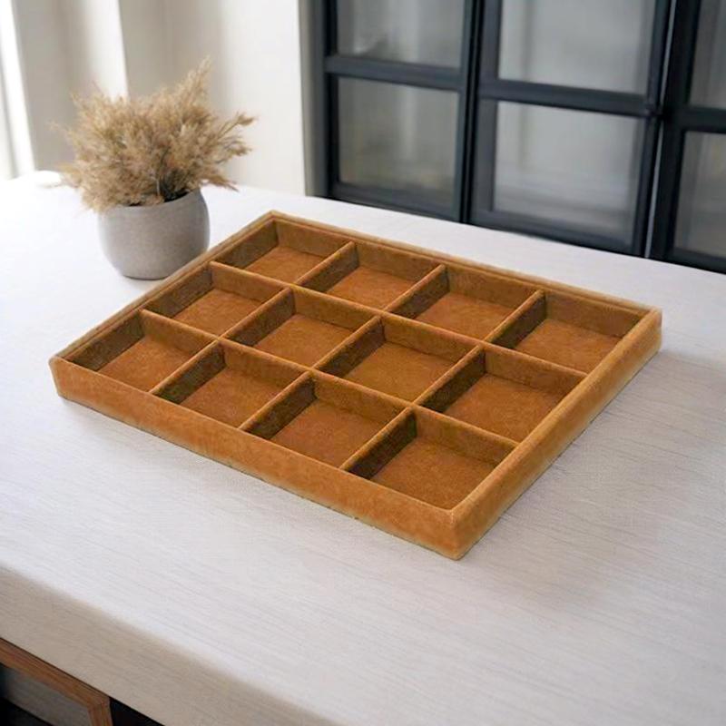 1Pc Home Furnishing Fashion Show Plate Practical Storage Box Convenient Detachable Bracket Jewelry Display Tray Jewelry Cabinet