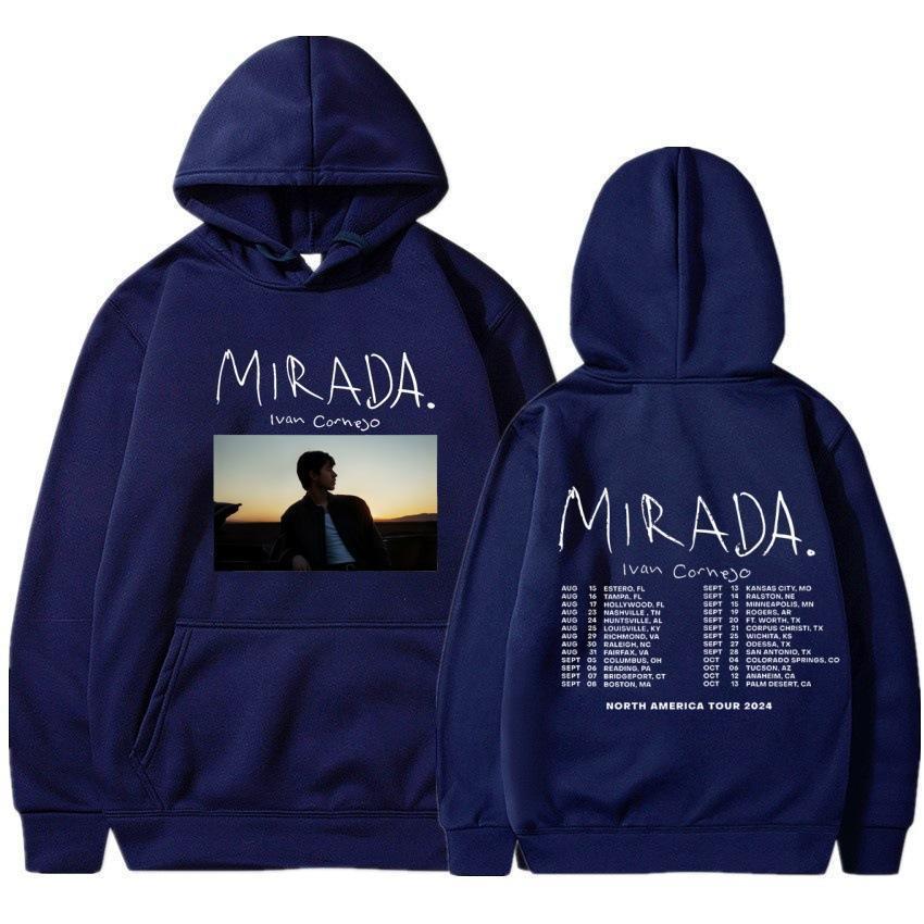 Men's 2026 Spring/Autumn Retro Trendy Hooded Pullover Sweatshirt - Loose High Street Style