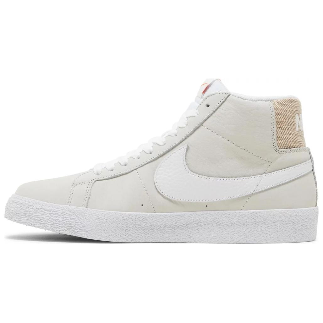 Nike Blazer Mid ISO SB Unbleached Men Sneakers White Summit-White DA8855-100 42.5