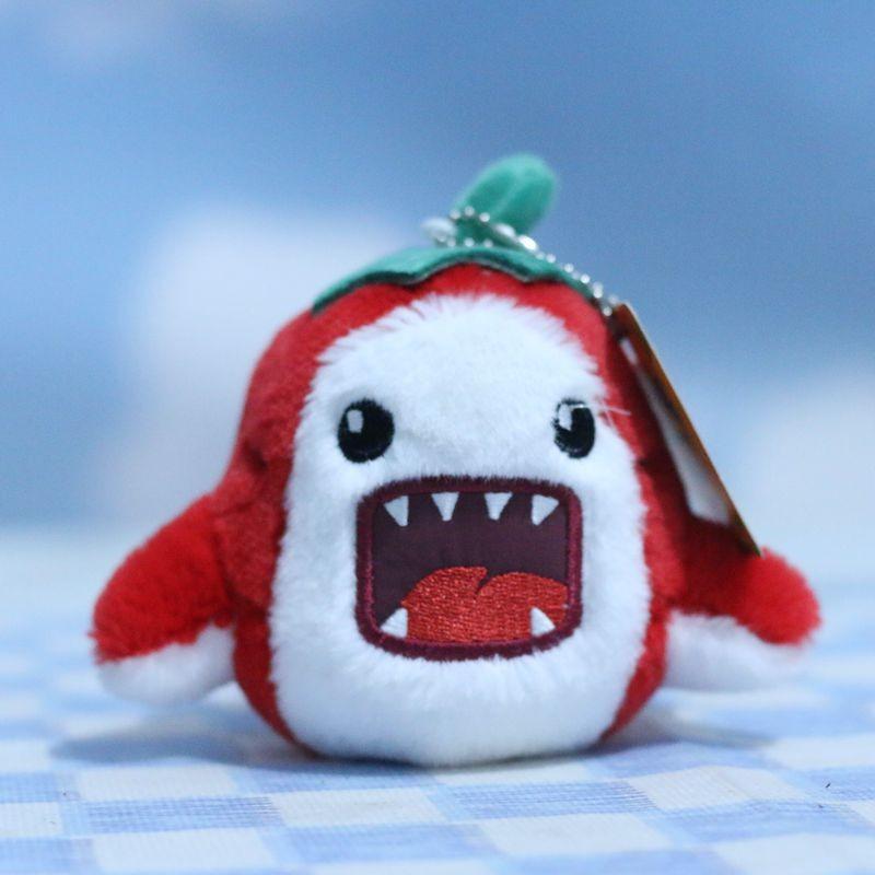 Adorable Plush Shark Keychain Soft Toy Ocean Animal Doll Cute Bag Charm 12cm