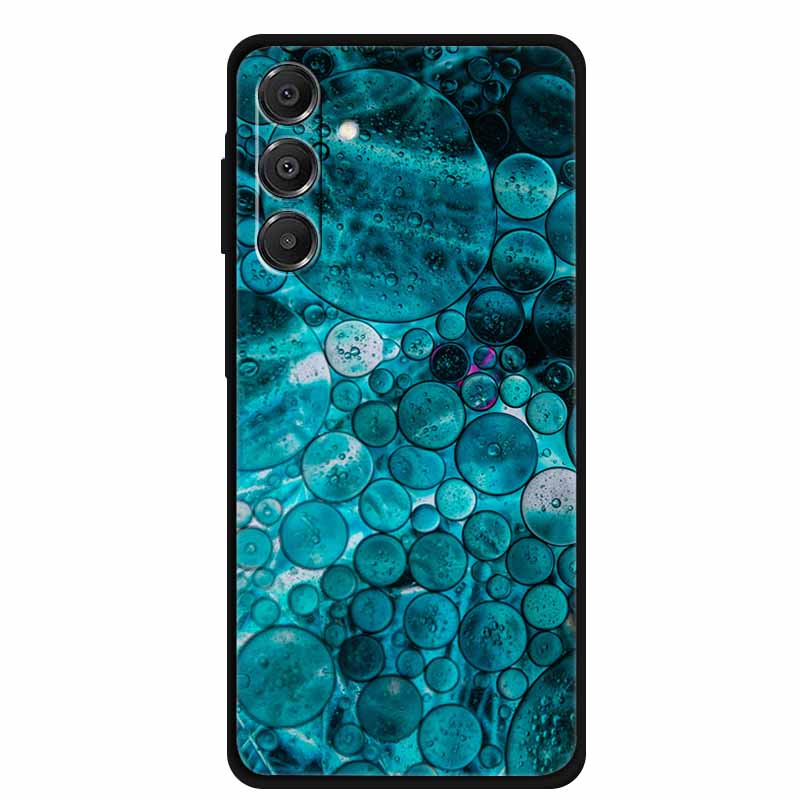 For SAMSUNG GALAXY A37 A57 5G Case Original Soft Silicone TPU Phone Cases Cover Samsung A57 A37 5G Fashion Protector Planet Capa