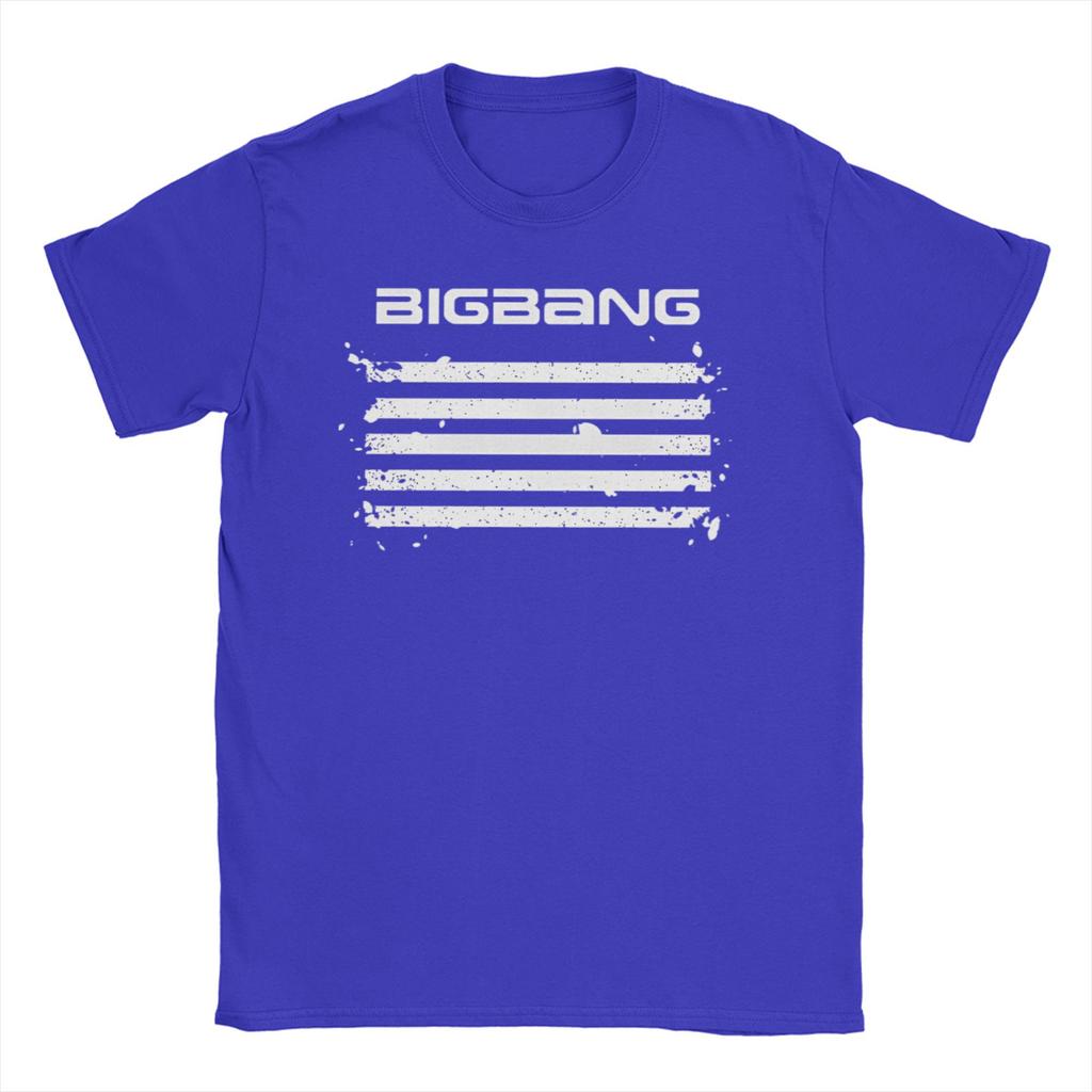 Big Bang BIGBANG GDragon TShirts for Men Women Round Collar Pure Cotton T Shirts Kpop Music Short Sleeve Tees Gift Idea Tops