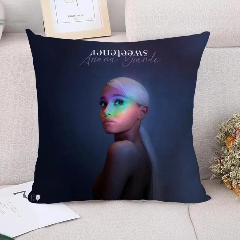 

Наволочка 45*45 Ариана Гранде Декоративные подушки для дивана Украшение для автомобиля 45x45 Наволочки Чехол для подушки Наволочки Подушка 12x12Inch