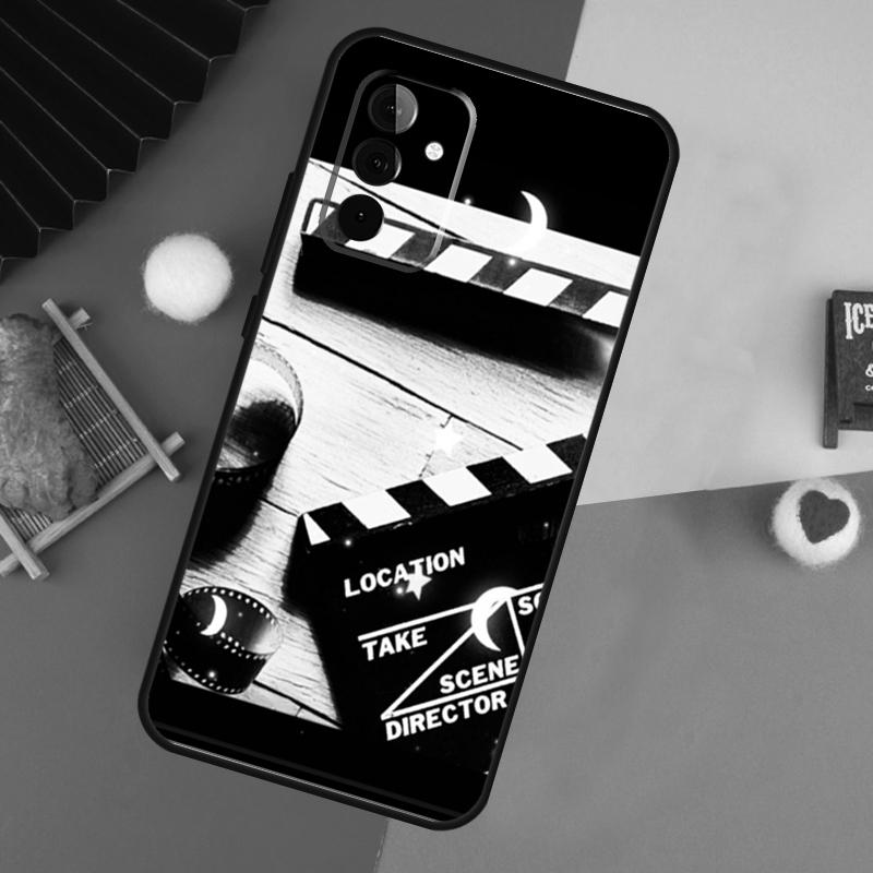 

Clapper Board Case For Samsung Galaxy A14 A34 A54 A55 A35 A15 A73 A53 A33 A23 A13 A12 A32 A52 A51 Cover Samsung A50