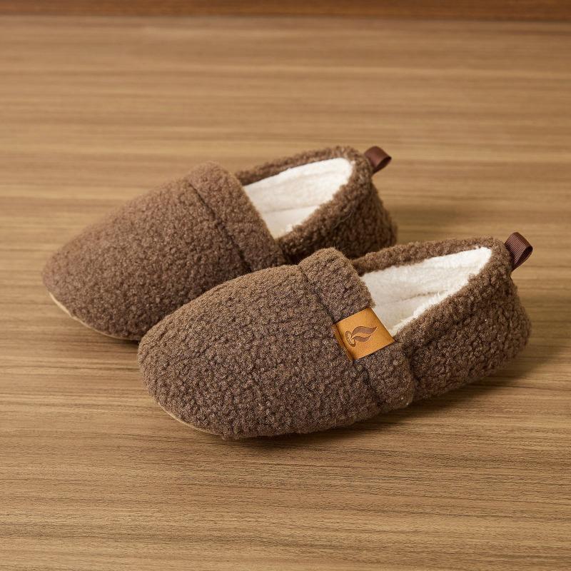 Cross-border new indoor warm home cotton shoes non-slip warm cotton slippers winter thickened confinement shoes foreign trade wholesale
