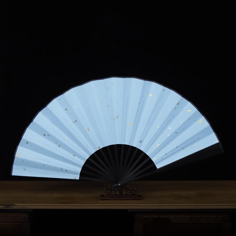 Antique Style Chinese Folding Fan Handwritten Calligraphy Hand Fan Calligraphy Painting Style 7