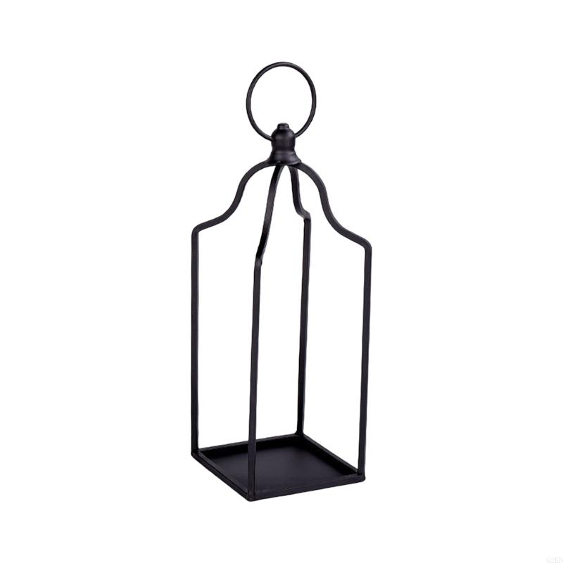 62KD Delicate Iron Holder Cup Ornament Metal Cup Beautiful Accent for Family Meetings Parties