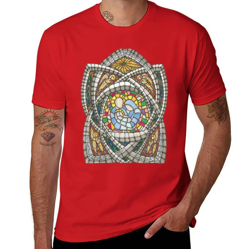 The Holy Family T-Shirt hippie clothes sports fans funnys kawaii clothes mens t shirt graphic