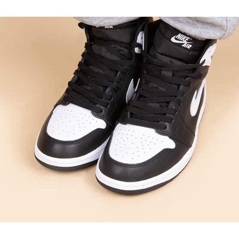 (GS) Air Jordan 1 Retro High OG 'Black White' Kinder FD1437-010