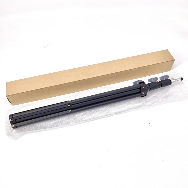 Mobile Live Streaming Floor Stand & 10" Fill Light with Retractable Thermometer Phone Clip