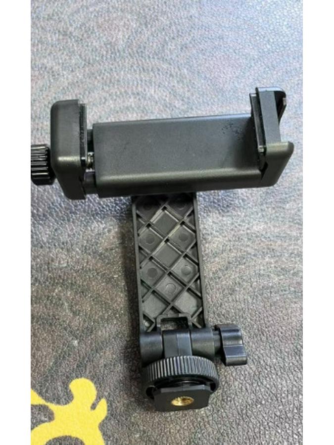 Mehrwinkel-Drehbare Kaltfuß-Handyhalterung für DSLR-Kamera und Live-Streaming