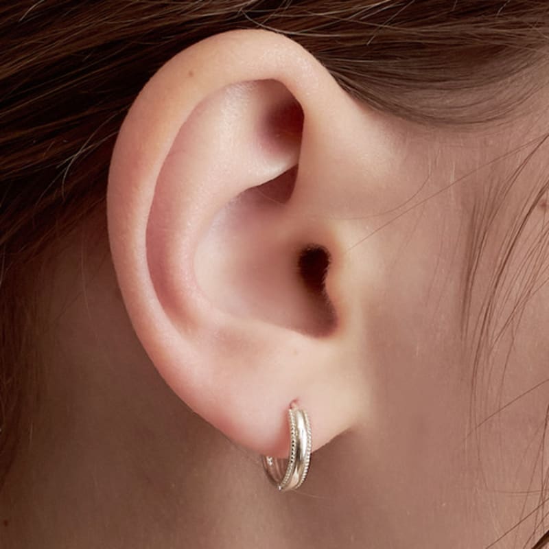 

ENGBROX posh line earring gold