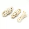 2/5/10m Three-Strand Braided Cotton Rope Handmade Natural Beige Cord Twisted String DIY Knitting Wall Hangings Craft Material