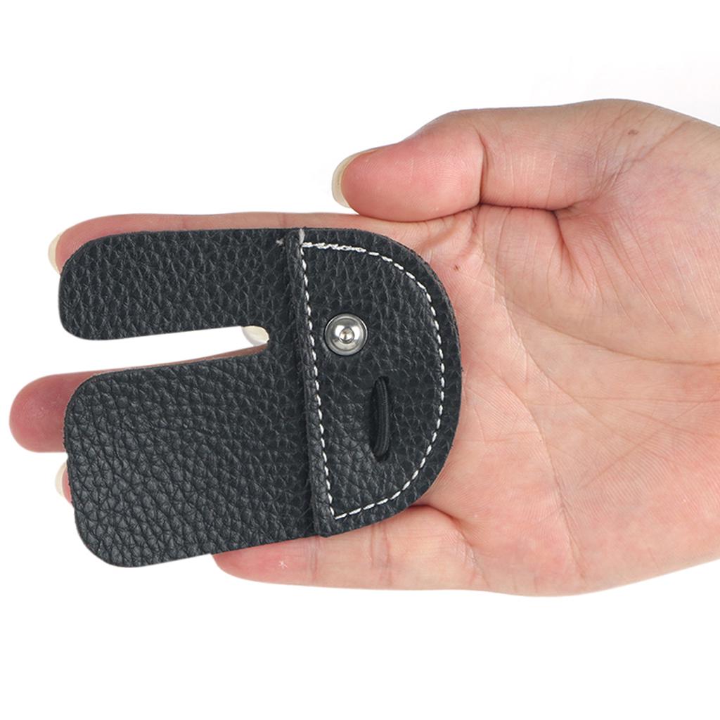 Buy Archery Finger Guard Protection Pad Glove Tab Bow Arrow Shooting