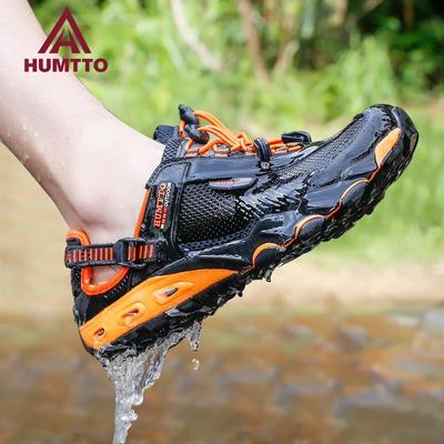 Summer Hiking Shoes Breathable Quick Dry Outdoor Sports Water Shoes for Men Non-slip Fashion Trekking Sneakers Mens