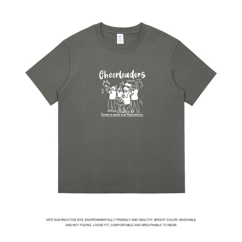 2025 Summer Men Women T Shirt Fashion Cotton Tee Heart Print Short Sleeve Brand Oversized Tshirt Top Luxury