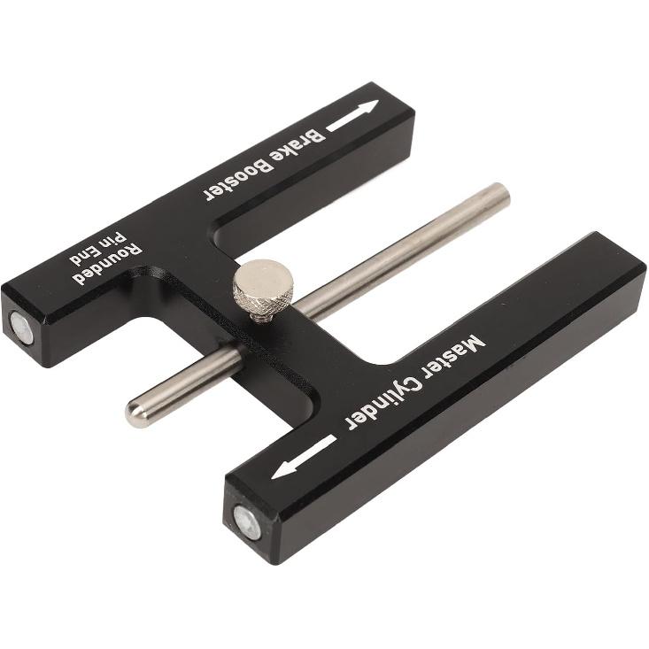 Brake Booster Adjustment Tool Aluminum Alloy Brake Master Cylinder Push Rod with Adjustable Pin