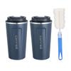 Edelstahl Smart Coffee Tumbler Thermosbecher mit intelligenter Temperaturanzeige Tragbarer Reisebecher 380 ml 510 ml