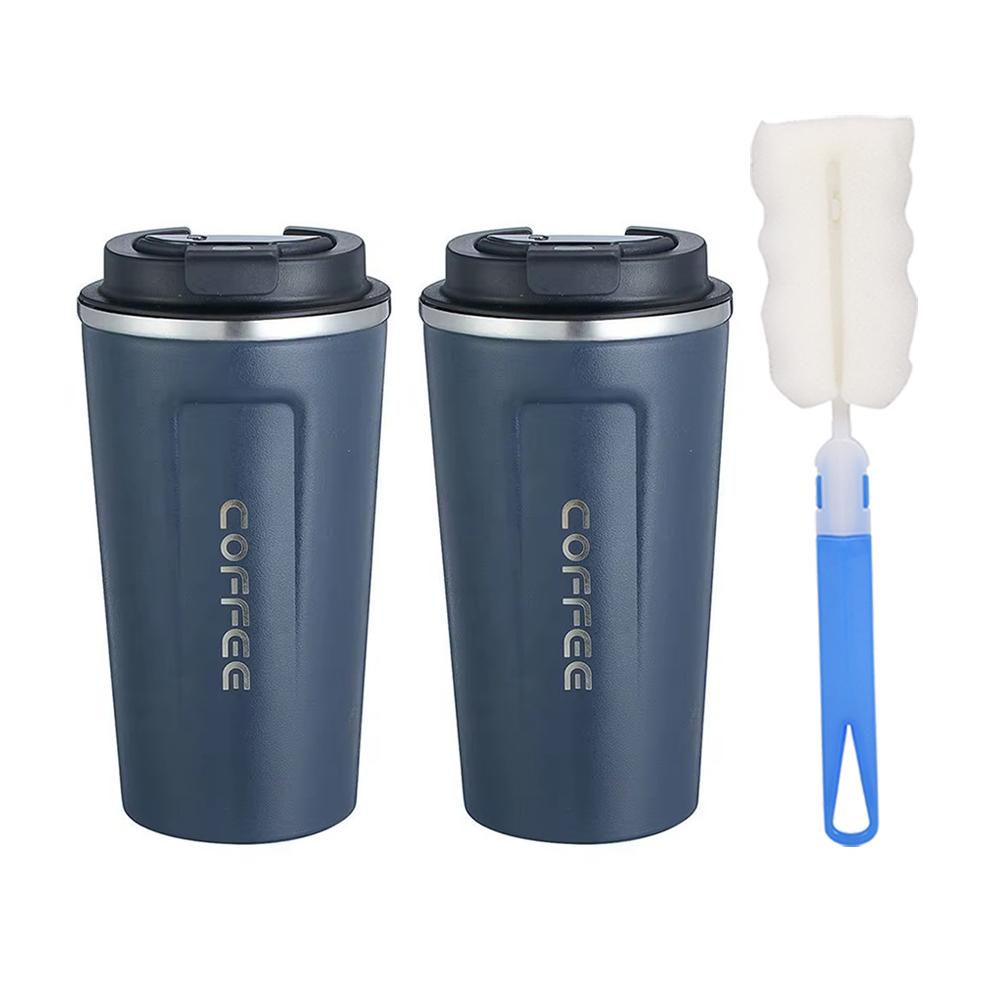 Edelstahl Smart Coffee Tumbler Thermosbecher mit intelligenter Temperaturanzeige Tragbarer Reisebecher 380 ml 510 ml