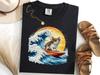 Mouse Surfing The Great Wave Off Kanagawa Shirt, Japanese Mouse Surf Tee, Mouse Owner Gift