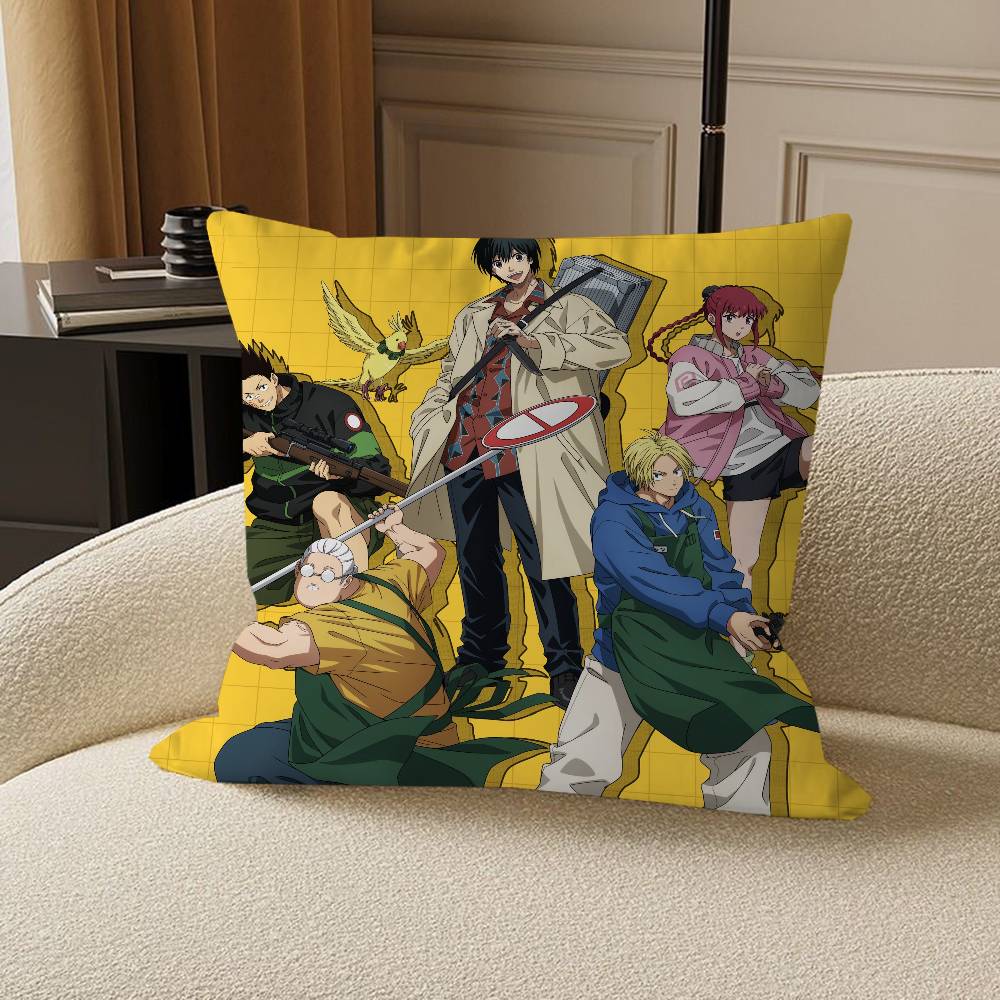 Anime S-Sakamoto-Days Personalized Pillow Cover Kids Bedroom Wild Party Decor Pillowcase Kid Birthday Shower Gift