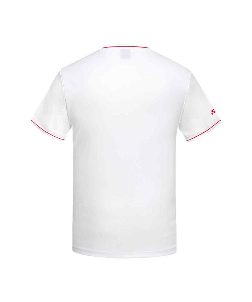 YONEX 261Ts027M White Men'S Fluorescent Graphic Gaming Wear