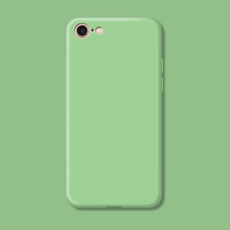 Case For iphone 6 7 8 Plus Shockproof TPU Liquid Silicon Protective Phone Back Cover for iphone SE   Case