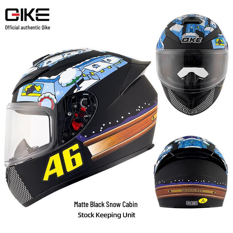 Riding K Unisex Bluetooth Motorcycle Helmet - Full Face, Winter & All-Season Safety for Electric Vehicles