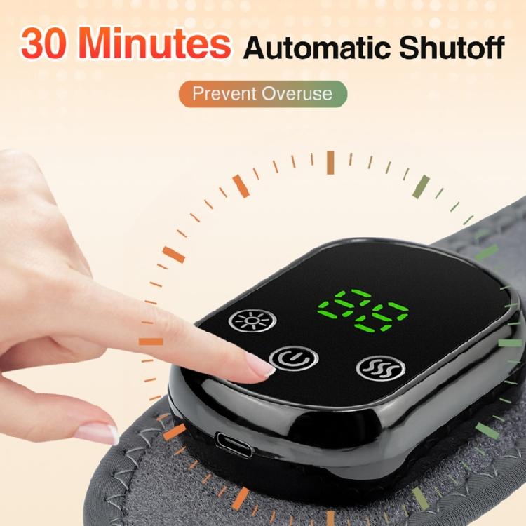 Portable Cervical Massagers Electric Heating Vibrations Mode 5Heat Option Rechargeable Battery For Shoulder Neck