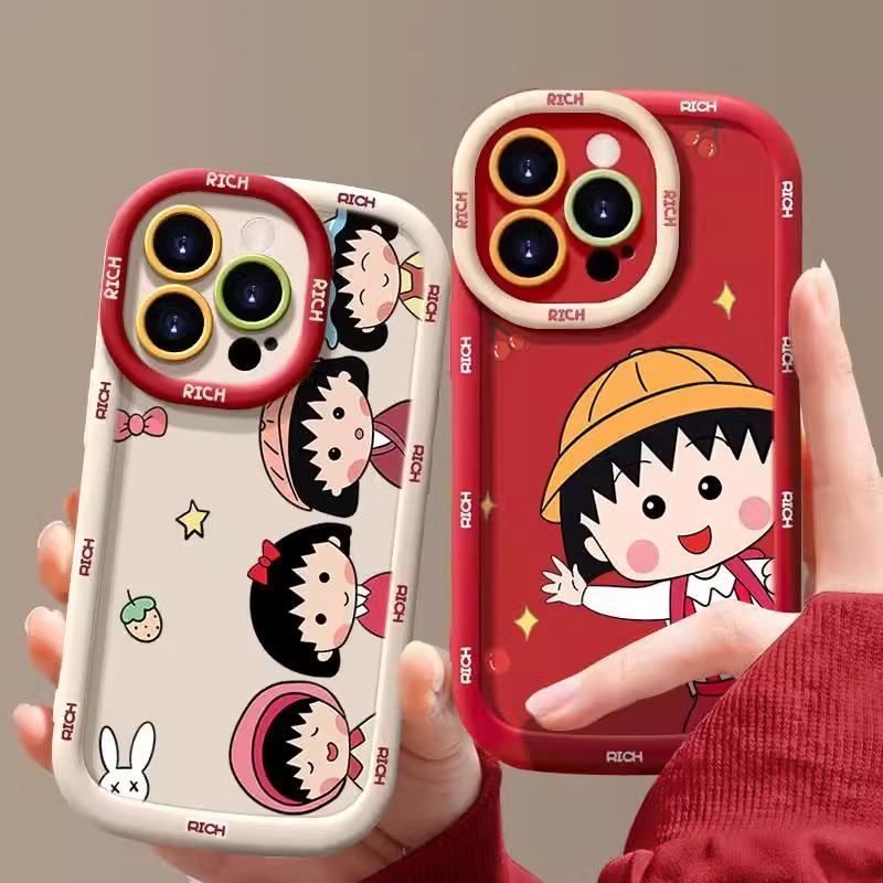 Cartoon Suitable for Apple 15 New 14plus 13 Silicone 12mini Small Meatballs 16promax Mobile Phone Case