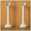 2/4pcs Vintage Roman Column Sculpture Ornaments Architecture Resin Collectible Photography Prop Desktop Decor Sculpture Ornament