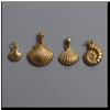 Luxury 14k Gold Jewelry Set: Necklace, Earrings, Non-Fading Clavicle Chain
