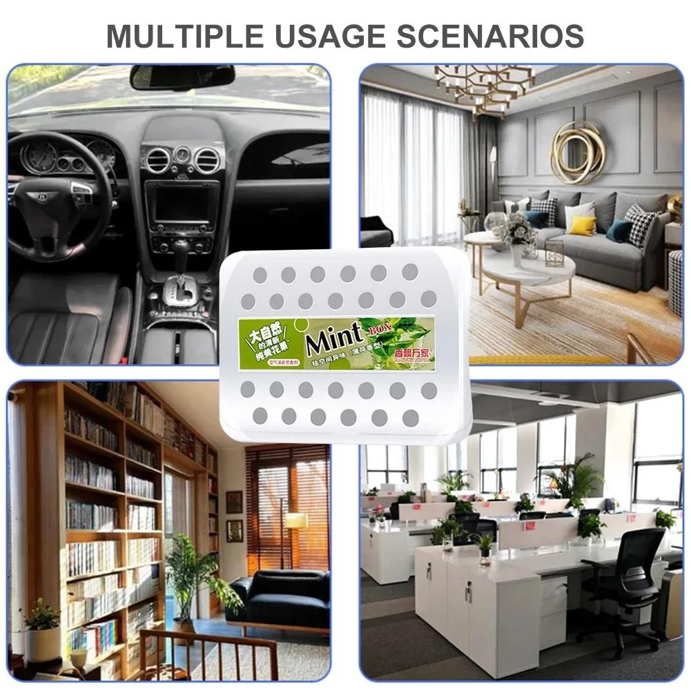 230g Car Air Freshener Long-Lasting Fragrance Balm Deodorizing Car Solid Perfume Scent Cologne Peach Lemon Car Aromatherapy