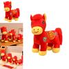 Plush Horse Animal Figurine With Pp Cotton Filling For Year Of The Horse Celebration And Gift Giving