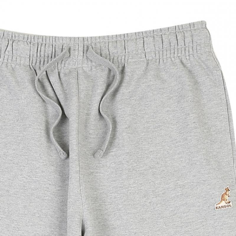KANGOL Wide Sweat Pants Melange Gray 4527