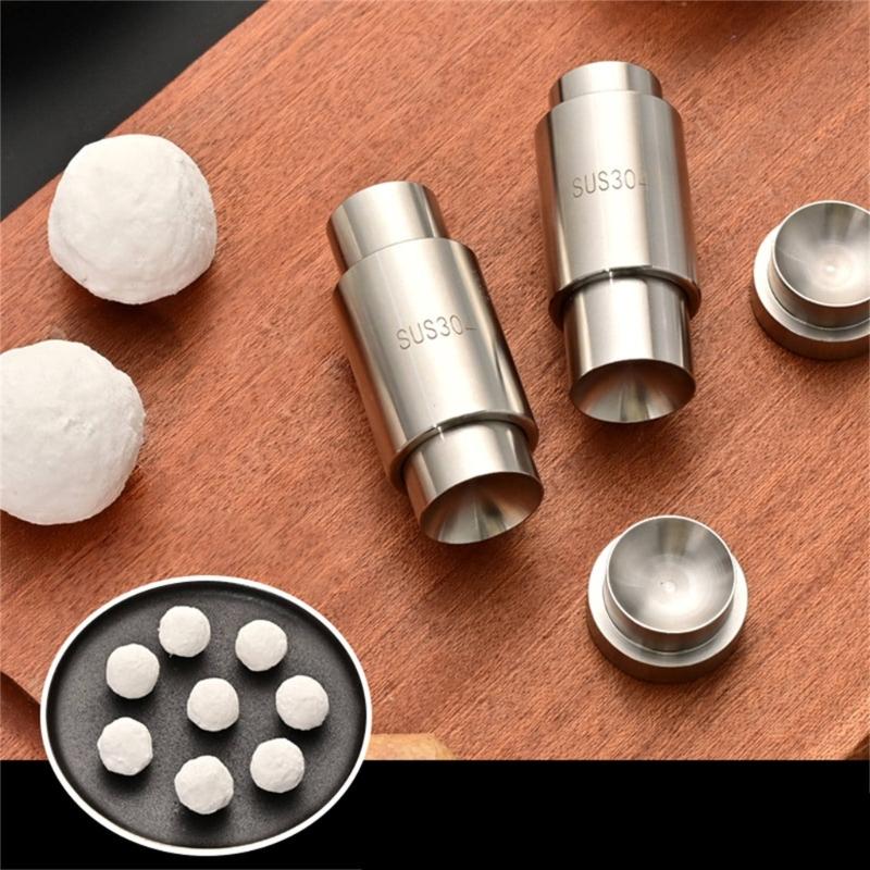 Professional Grades 304 Stainless Steel Tangyuan Mold Practical Rice Dumpling Mould For Dessert And Snacks