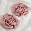 1 Pair Elegant Rose Flower Stud Earrings Large Simulation Petals Earrings  Women Jewelry