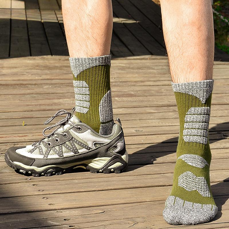 1/3 Paar dicke warme Wintersocken für Herren und Damen, Outdoor-Sportsocken für Camping, Wandern, Klettern, Ski, Thermosocken